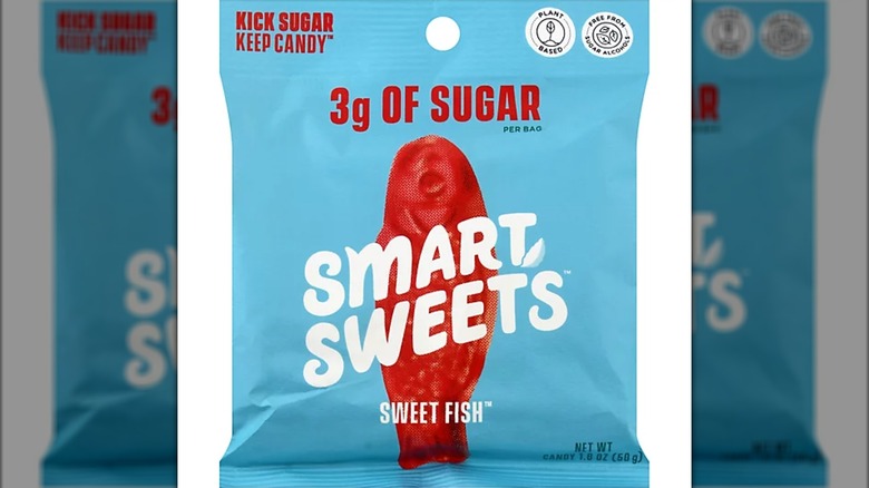 A bag of SmartSweets sweet fish