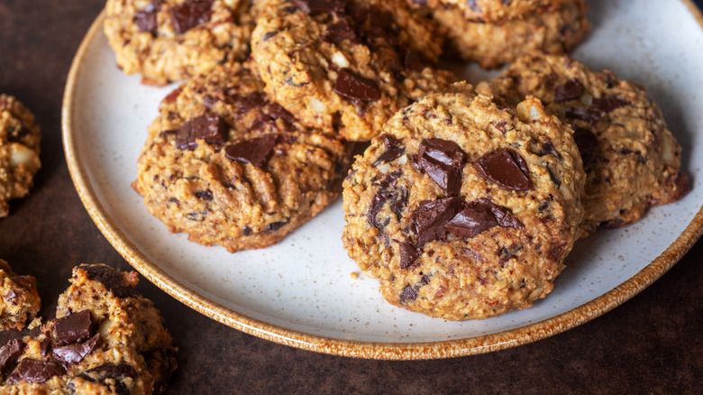 Cookies on a plate